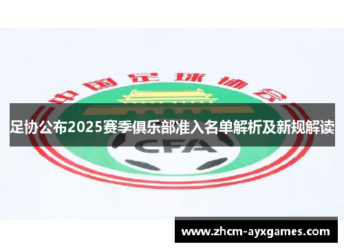 足协公布2025赛季俱乐部准入名单解析及新规解读